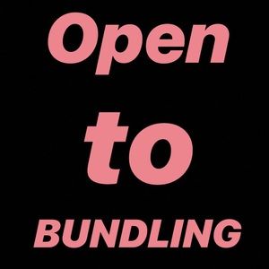 Open to bundling and offers!